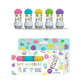 Marcadores Dot 5 Colores Pasteles