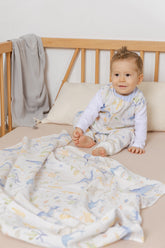 Saco de Dormir Muselina 12 - 24 meses - Mar (1)