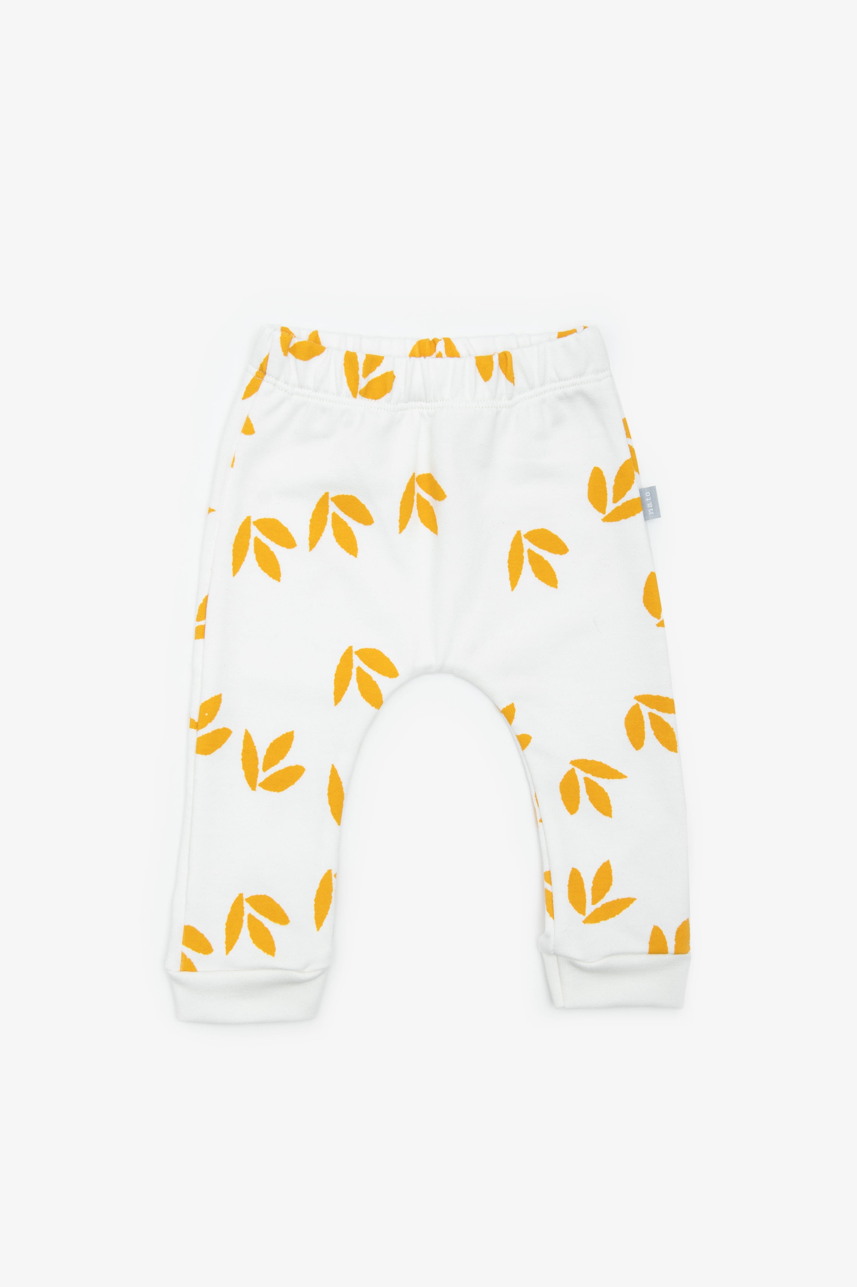 Pantalón Estampado Ambiental Hoja Ambar