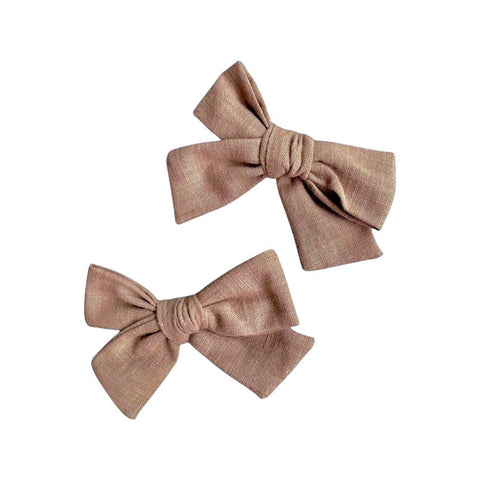 Clips Moño Lino