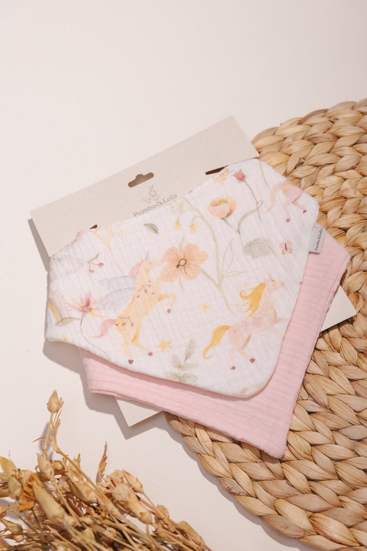 Baberos Muselina - Estampados Pack x 2 (8)