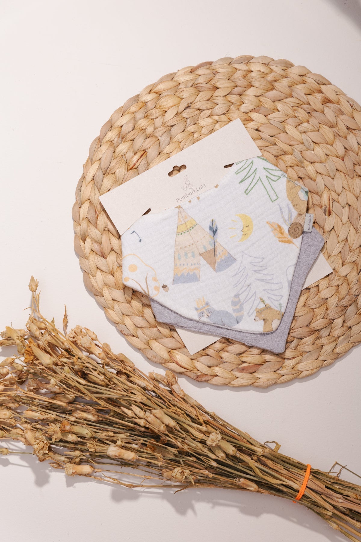 Baberos Muselina - Estampados Pack x 2 (4)