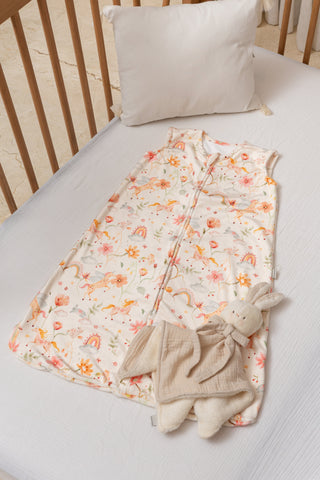 Saco de Dormir Velvet 0 - 12 meses - Jardín Mágico (1)