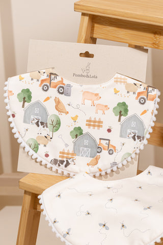 Babero Doble Faz - Granja (3)