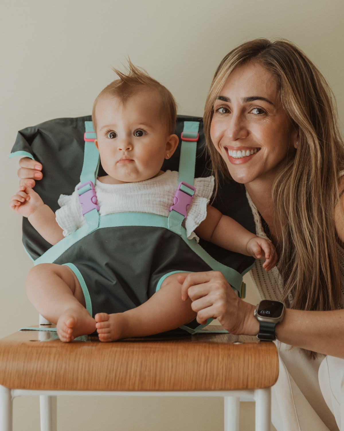 Silla Portátil para Bebé - Niña (7)