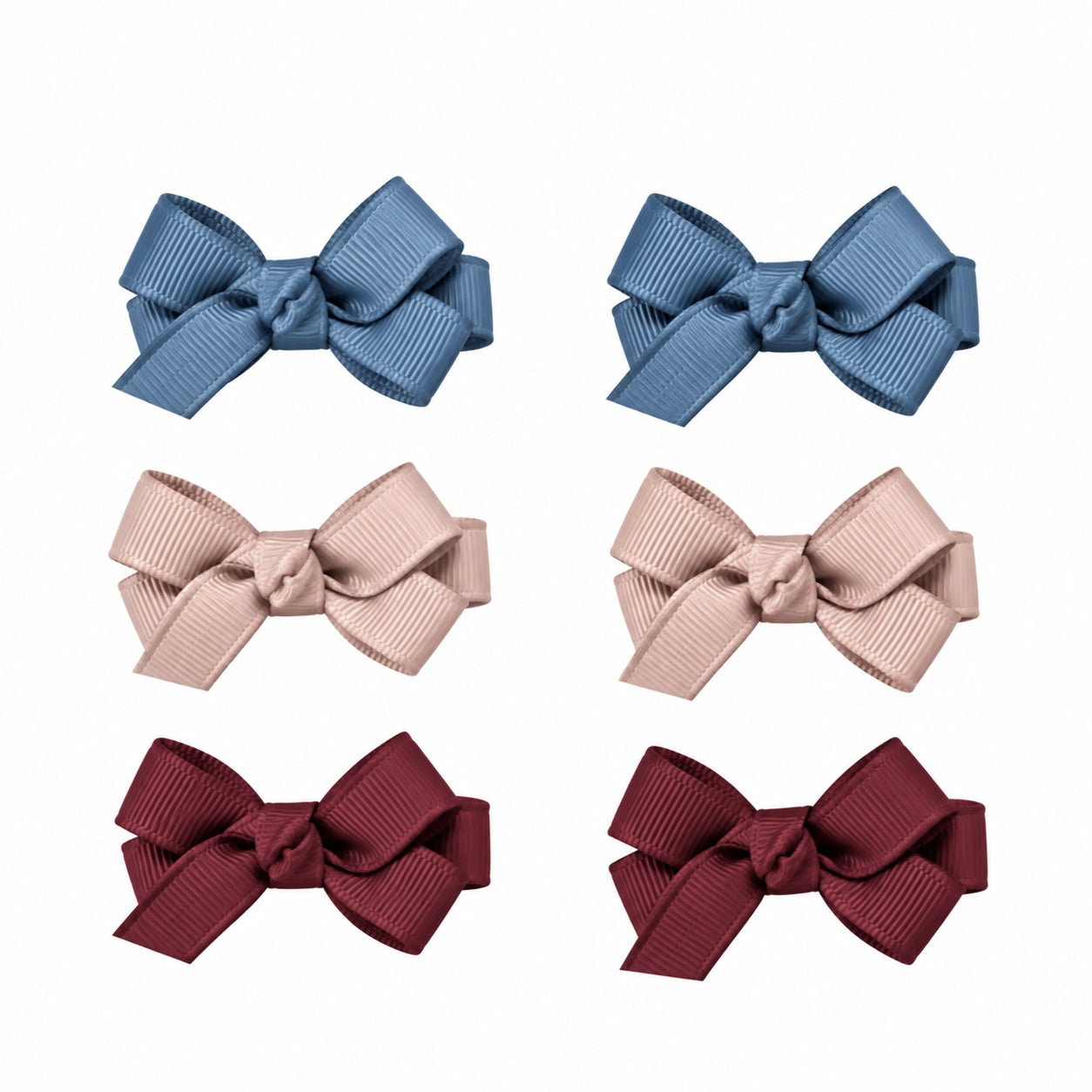 Moños Snap Clip Bebé Par x 3