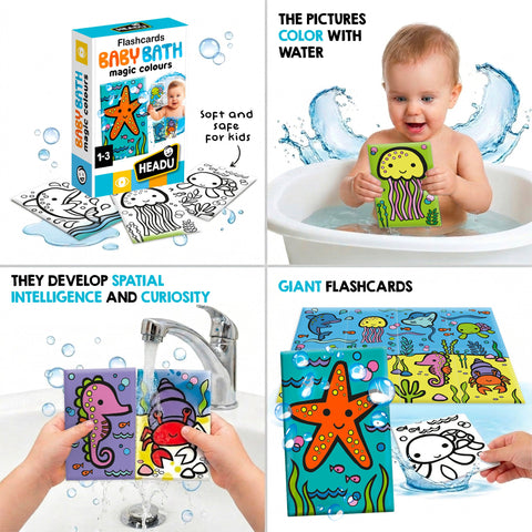 Flashcards para el Baño Bebé