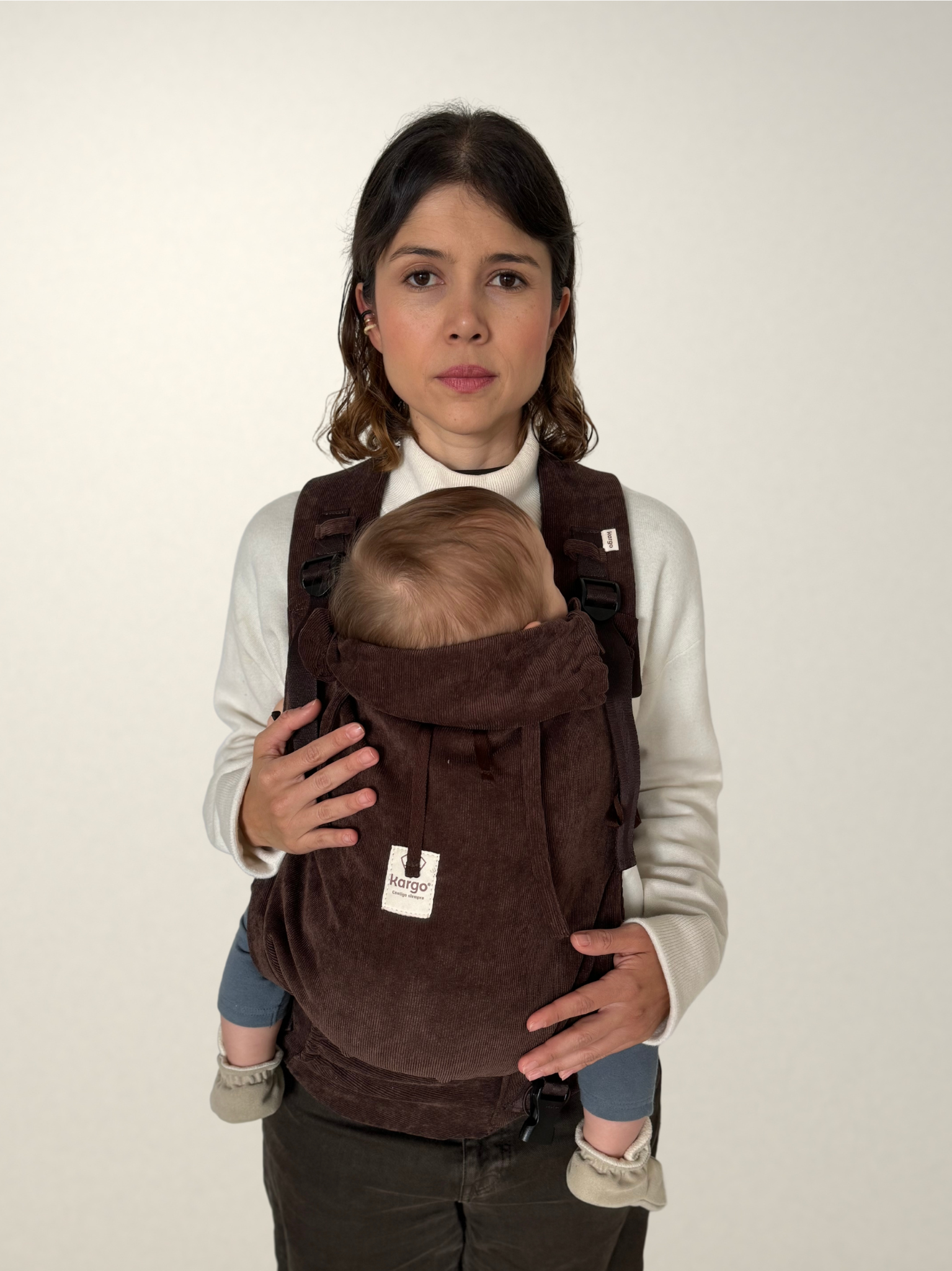 Mochila Ergonómica Corduroy Mocca (5)