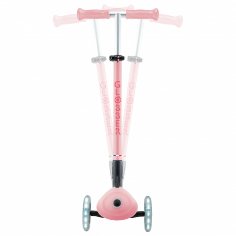 Patineta Primo Plegable Plus Rosada/Fucsia - Llantas con luces LED