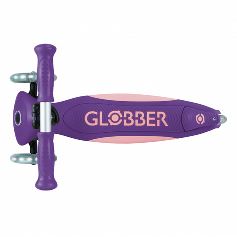 Patineta Primo Plegable Plus Morada/Rosada - Llantas con luces LED