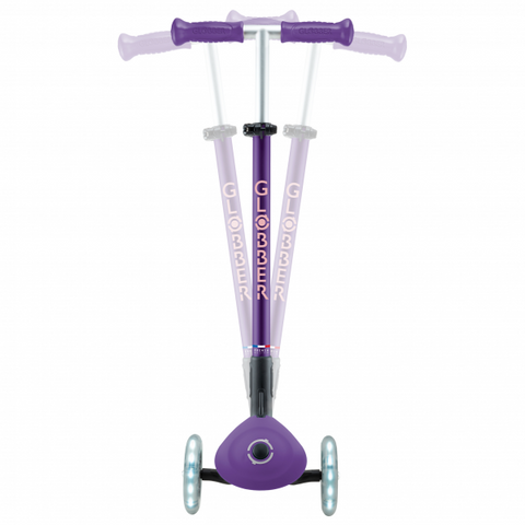 Patineta Primo Plegable Plus Morada/Rosada - Llantas con luces LED
