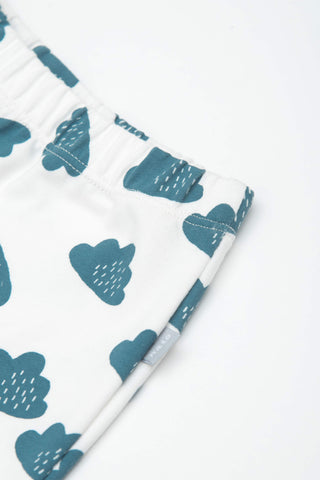 Pantalón Estampado Ambiental Nubes
