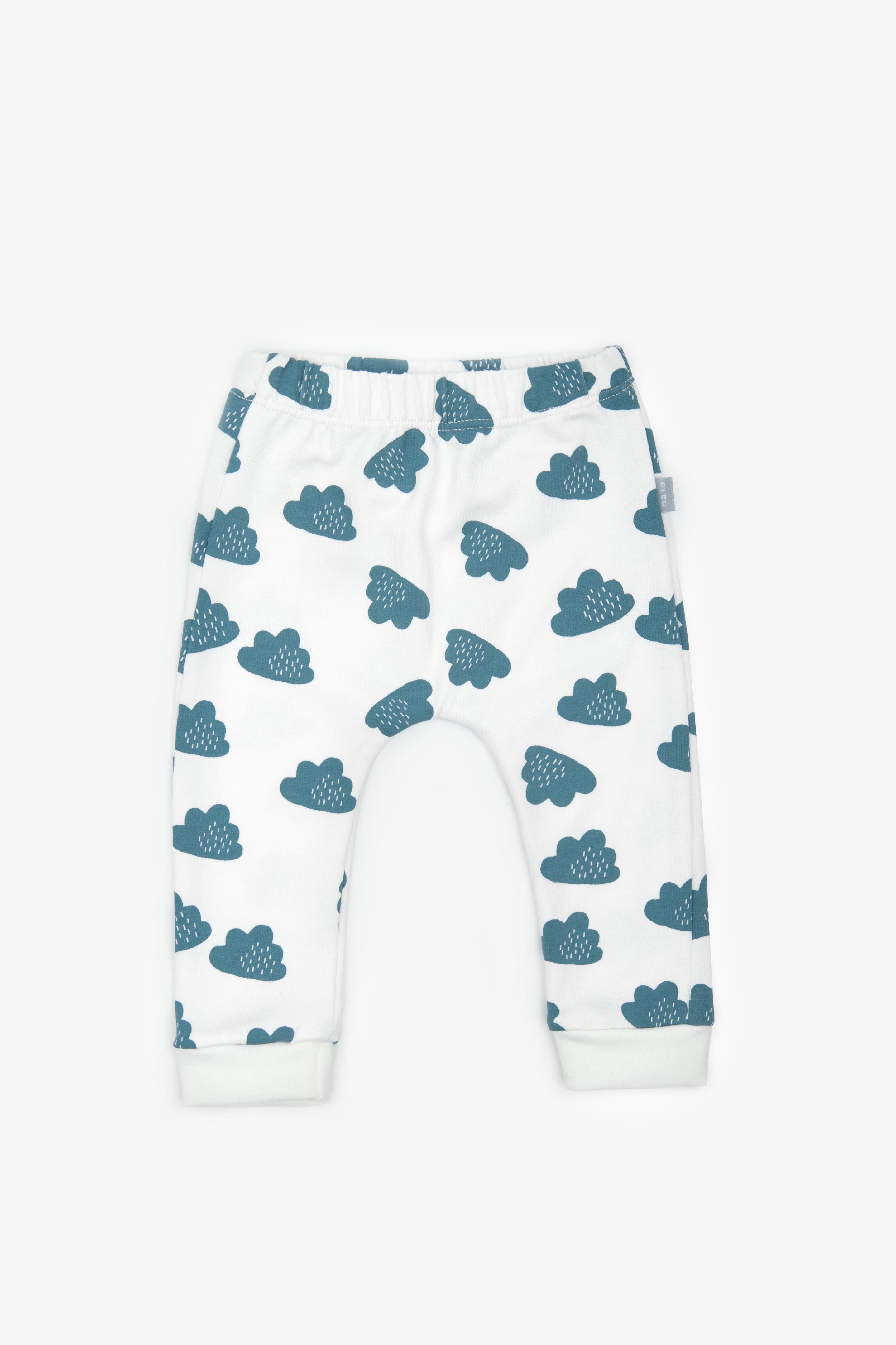 Pantalón Estampado Ambiental Nubes
