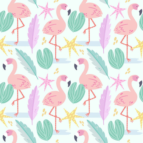 Pijama Enteriza Baby Flamingo Velvet