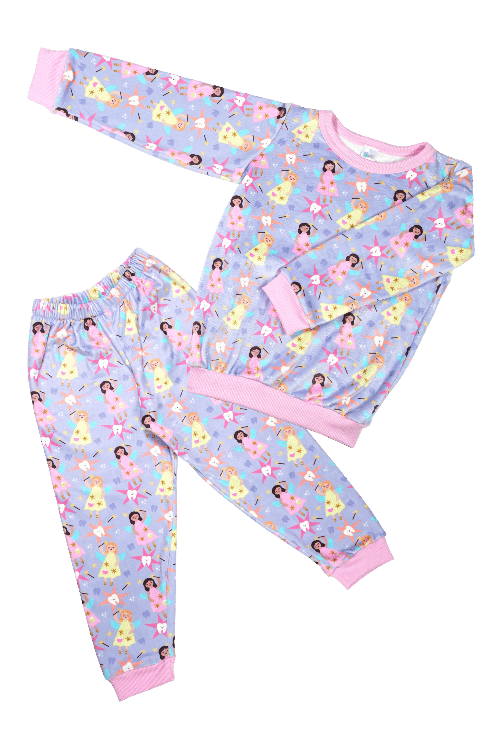 Pijama 2 Piezas Hada de los Dientes Velvet