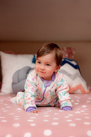 Pijama Enteriza Baby Flamingo Velvet