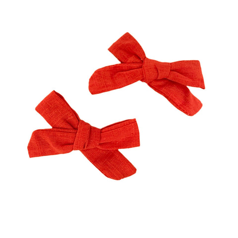 Clips Moño Lino