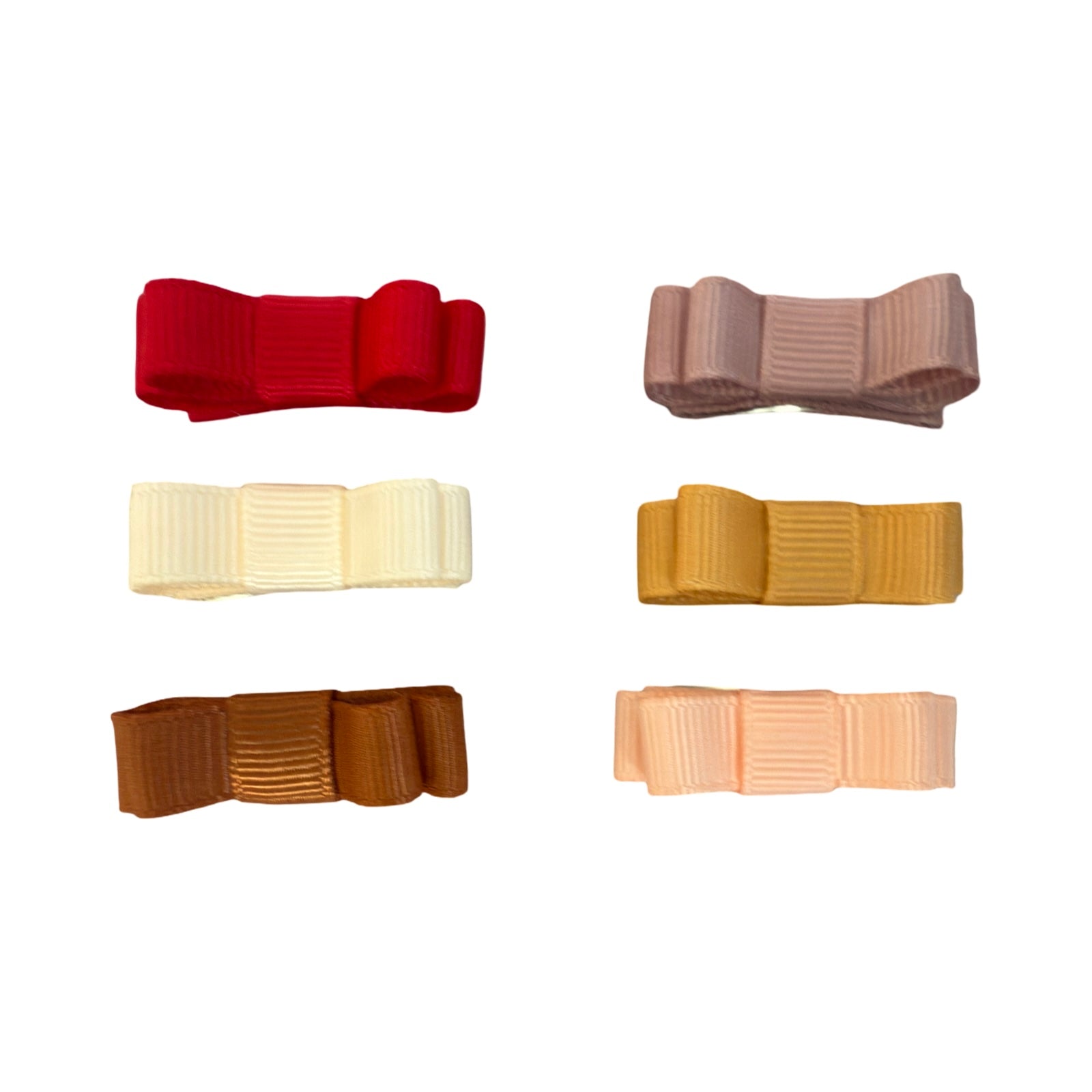 Moños Snap Clip Cute x6