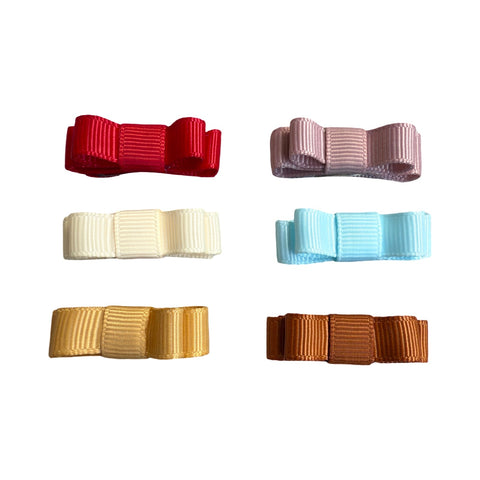 Moños Snap Clip Cute x6