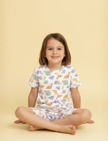 Pijama 2 piezas Short Dino Baby