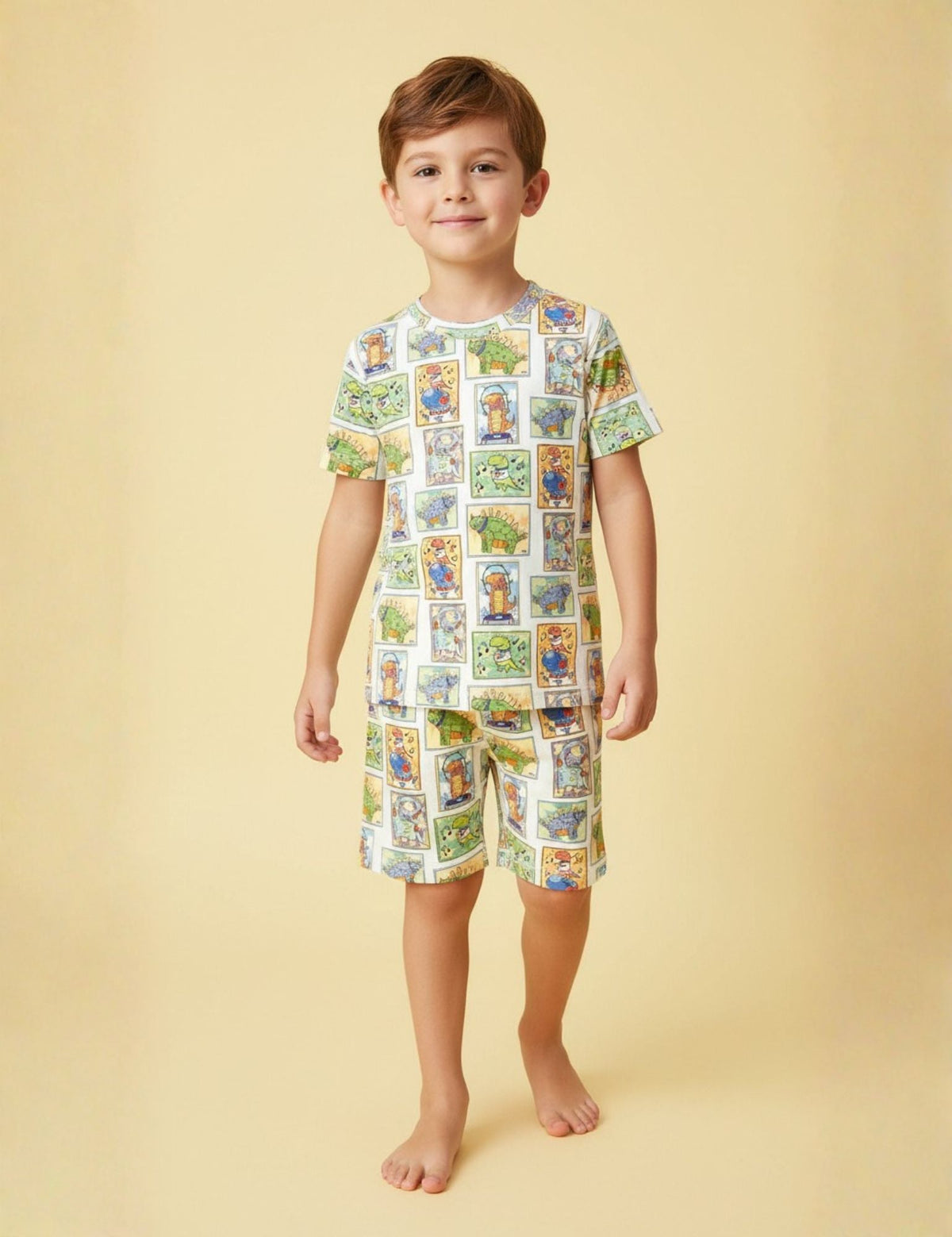 Pijama 2 piezas Short Rock & Roar