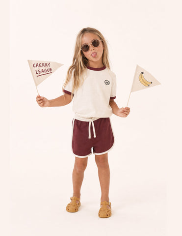 Camiseta Retro Plum