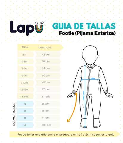 Pijama Enteriza térmica Amigos del Bosque Blue
