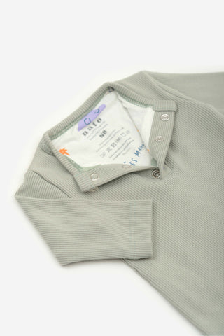 Pijama Jumper Aire Cohetes Verde Pistacho