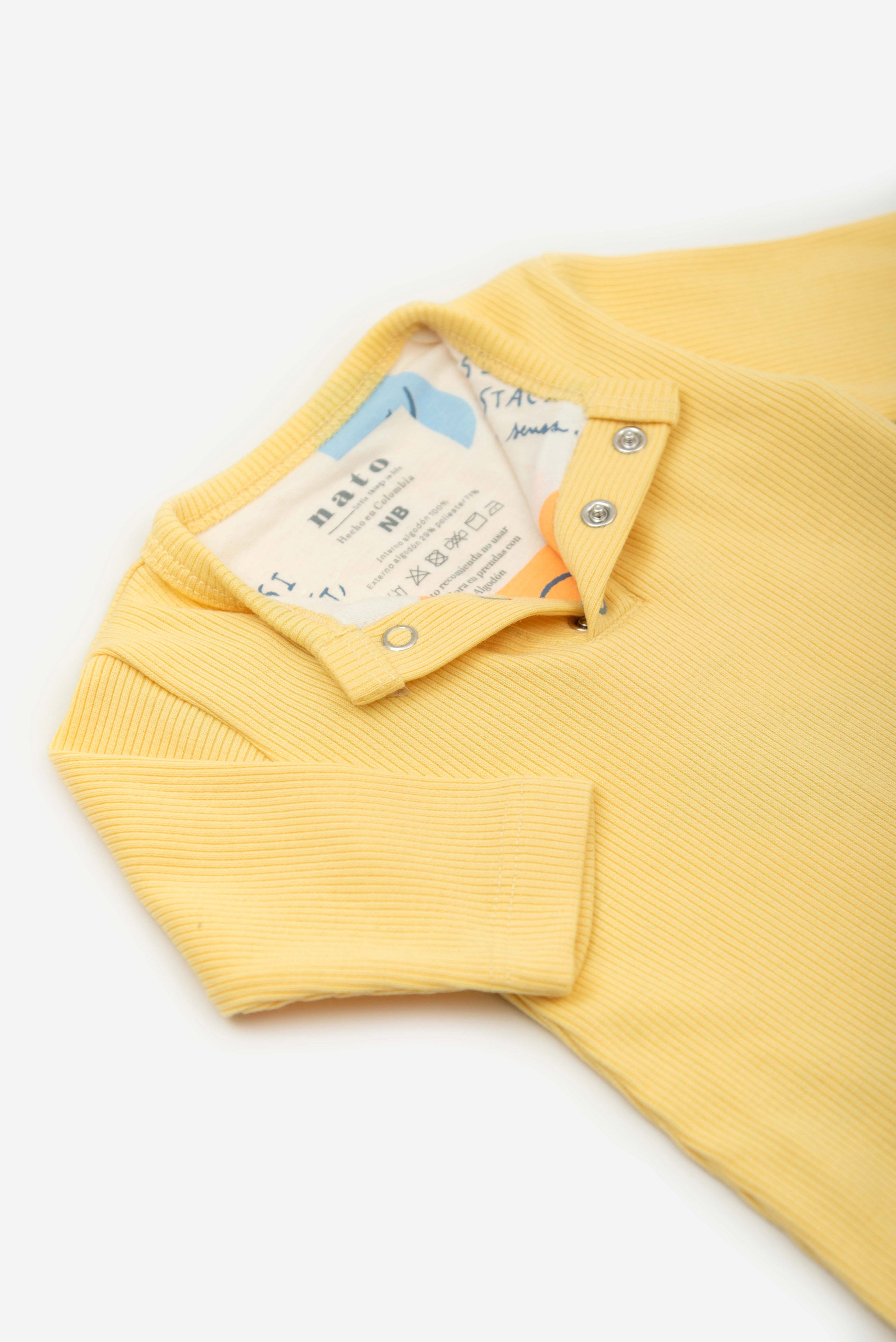 Pijama Jumper Agua Caritas Amarillo