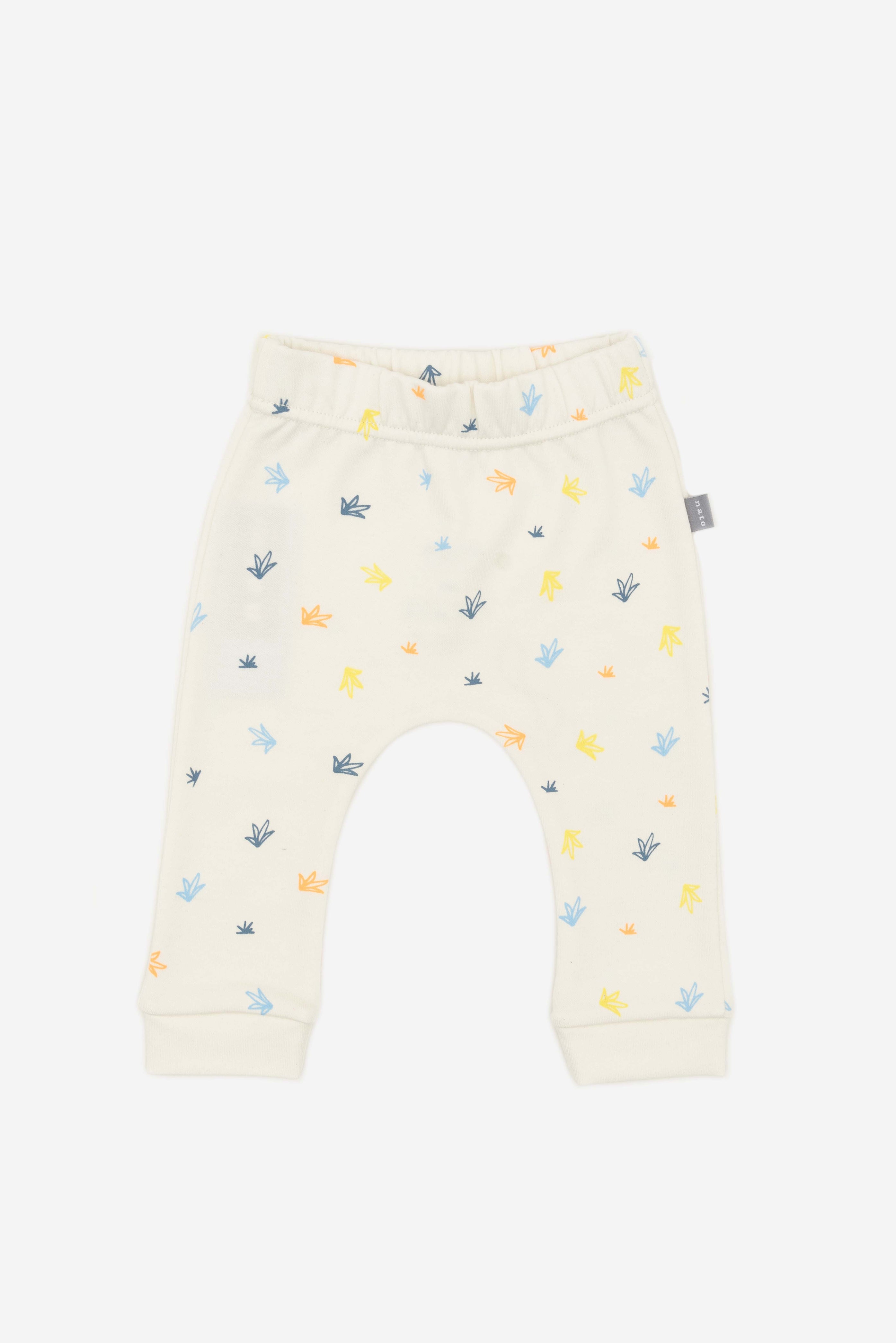 Pantalón Estampado Agua Hojas