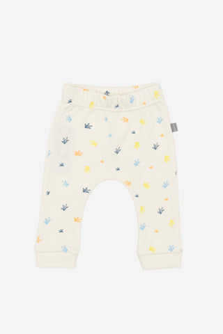 Pantalón Estampado Agua Hojas