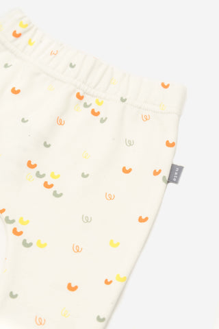 Pantalón Estampado Fuego Figuras