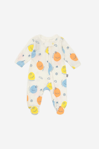 Pijama Básica Agua Caritas Full