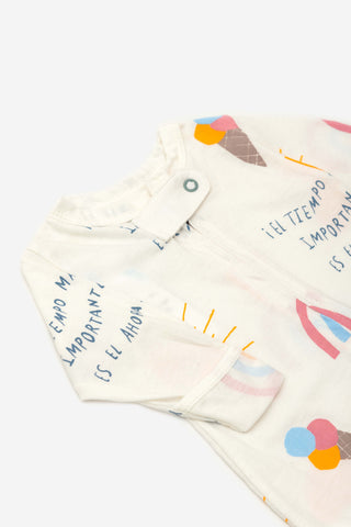 Pijama Básica Tierra Helados Full & Frase
