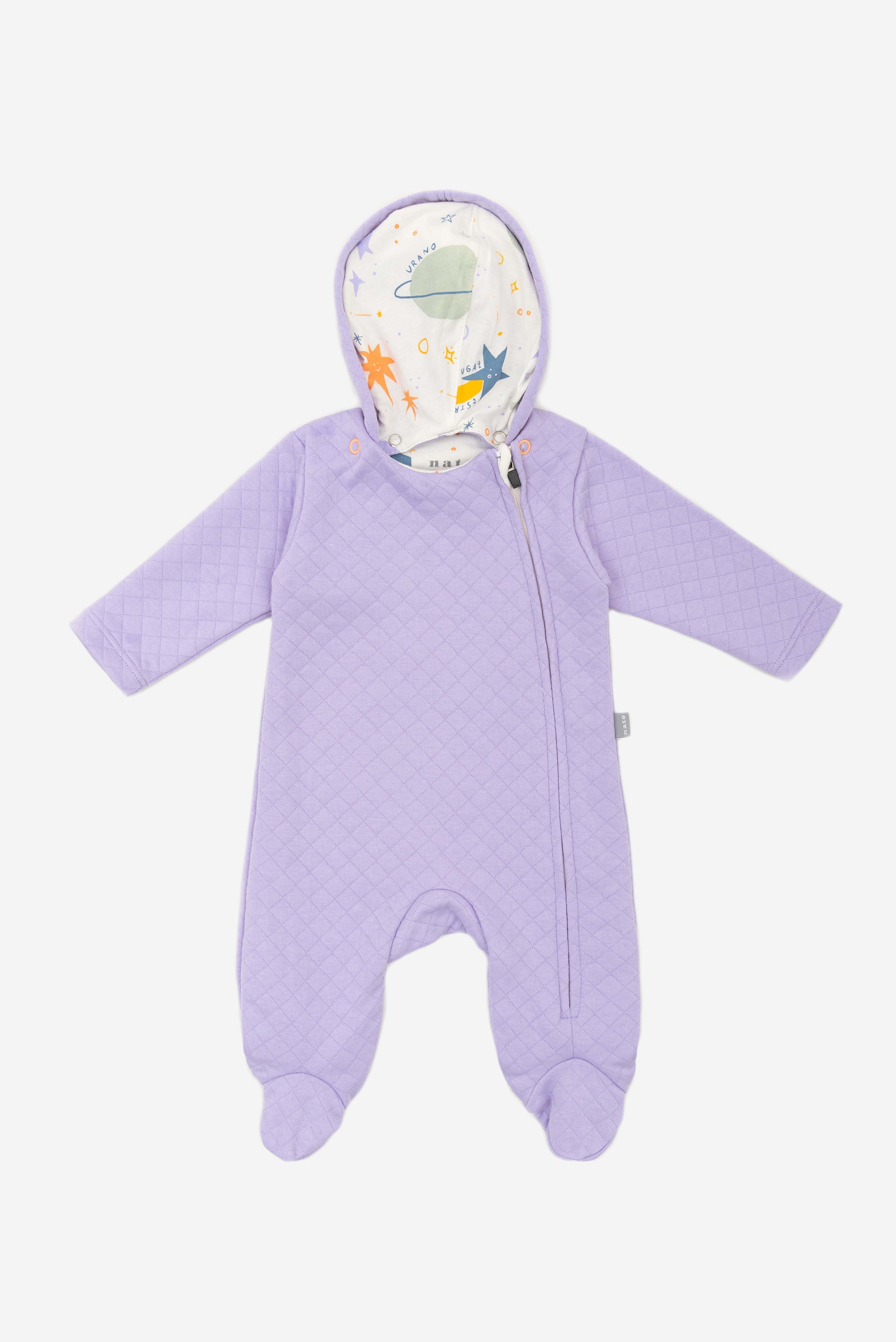 Pijama Talego Aire Cohetes Lila