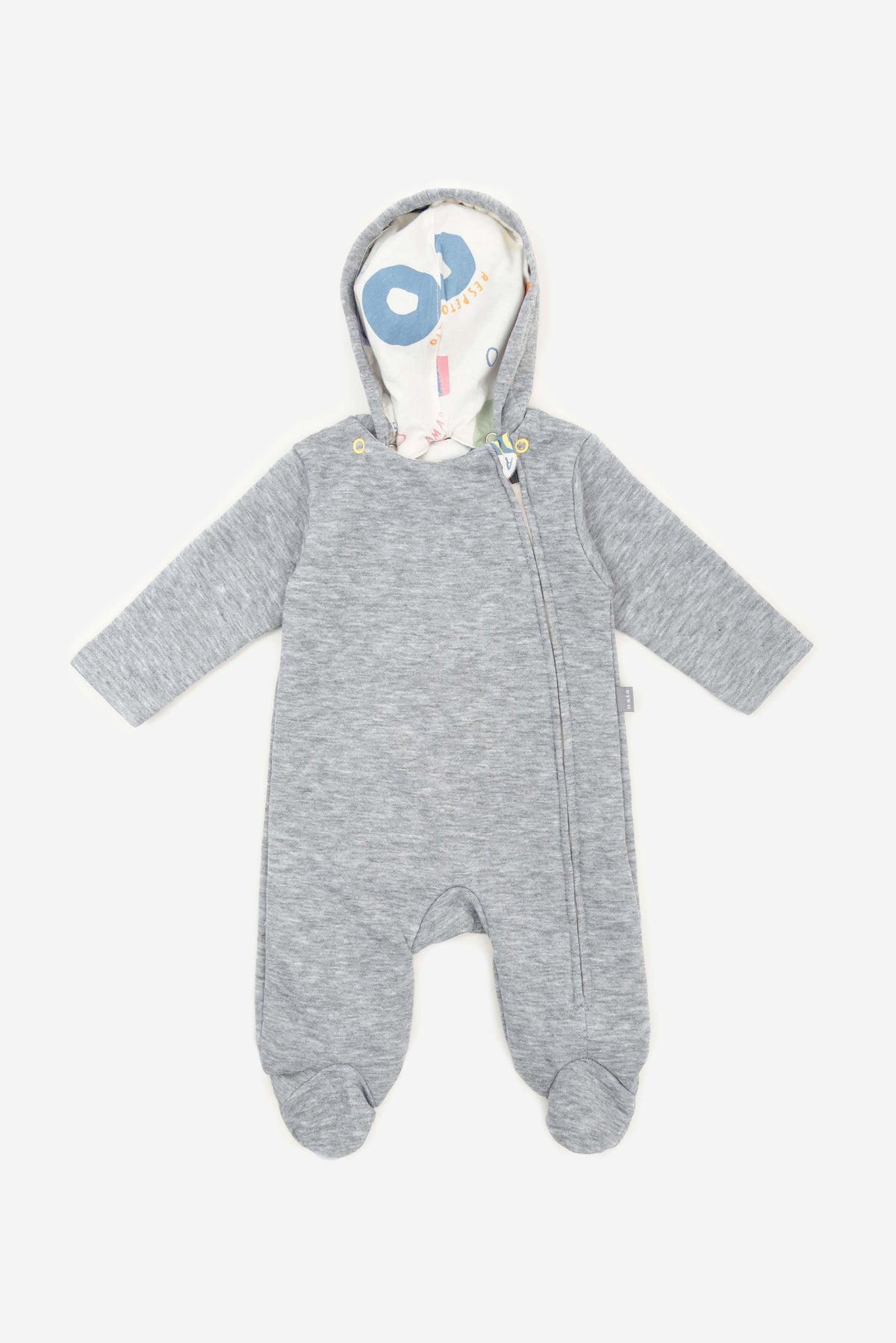 Pijama Talego Fuego Figuras Gris