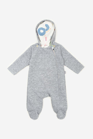 Pijama Talego Fuego Figuras Gris