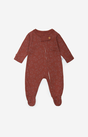 Pijama Básica Ambiental Terracota Koala