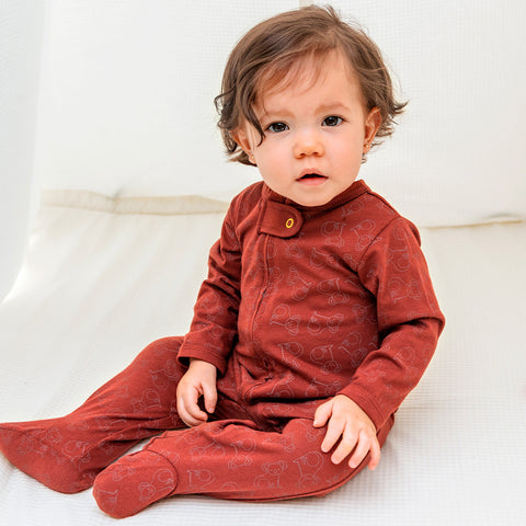 Pijama Básica Ambiental Terracota Koala