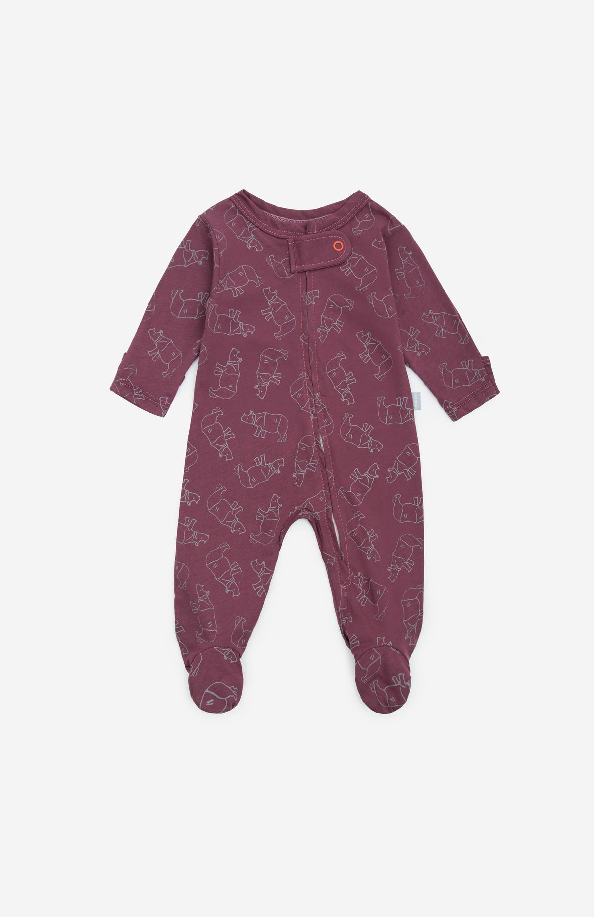Pijama Básica Ambiental Malva Rino