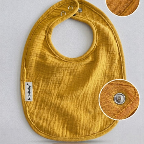 Babero de Muselina de Algodón Orgánico Ultra Absorbente - Personalizable