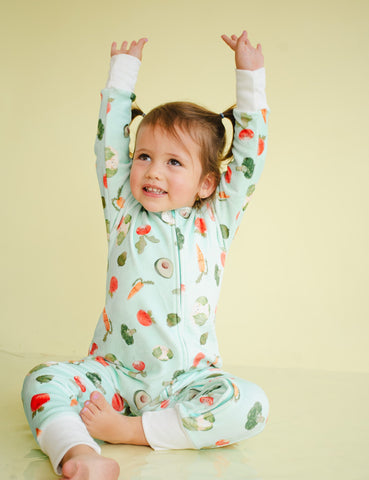 Sleeper Romper térmico Festa Veggie Blue