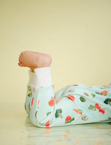 Sleeper Romper térmico Festa Veggie Blue