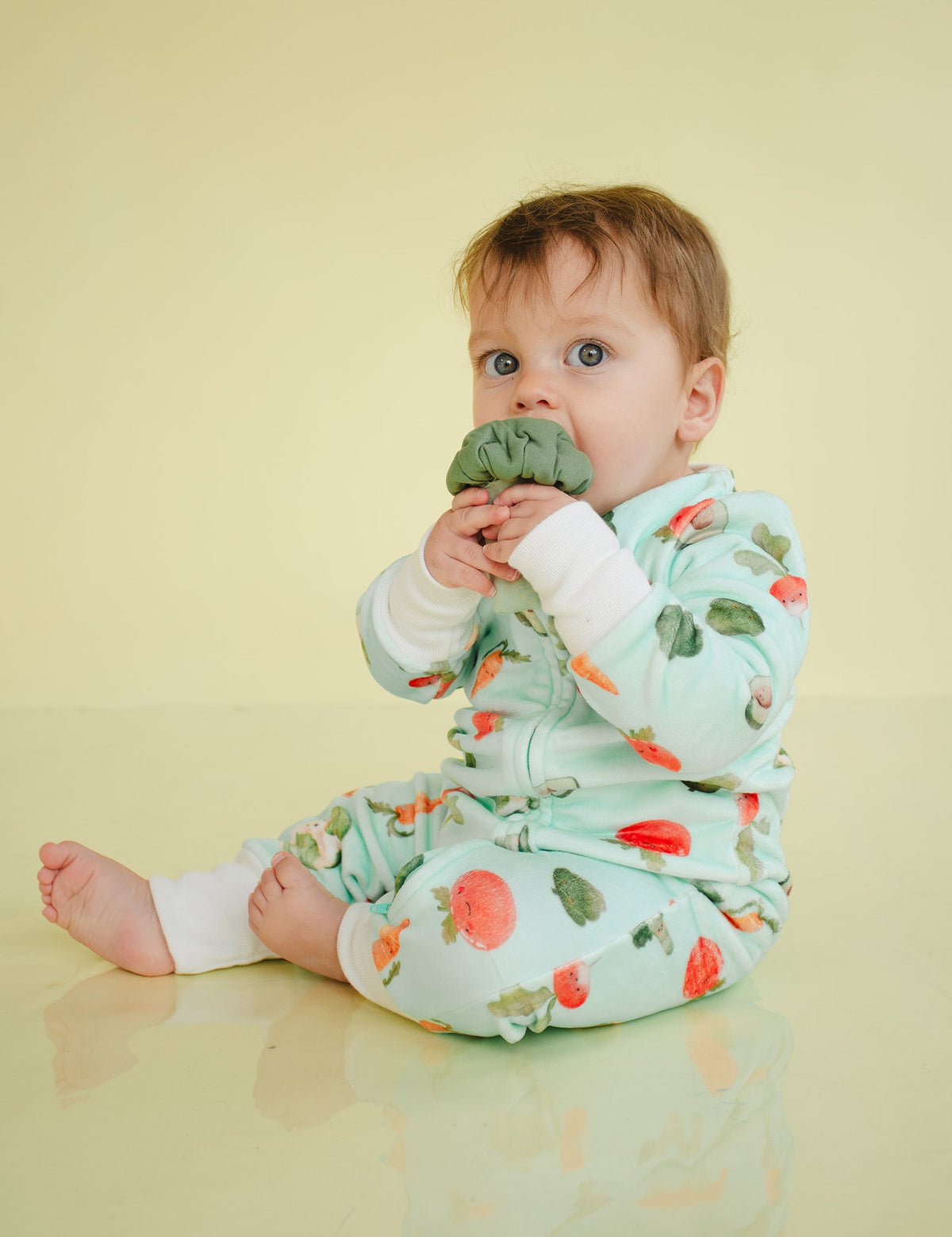 Sleeper Romper térmico Festa Veggie Blue
